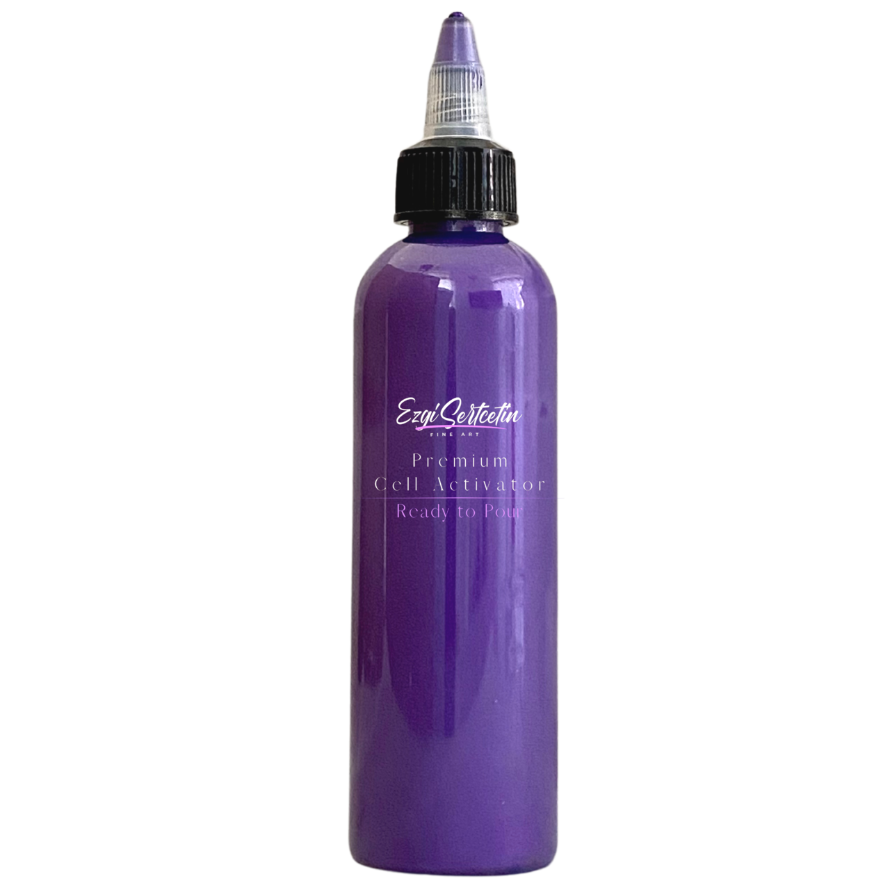 Premium Cell Activator | Ready to Pour | Create Perfect and Unique Cells in your Painting Works | 4oz by Volume | by Ezgi Sertcetin